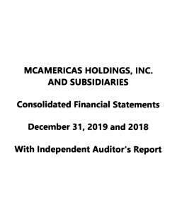 2019 Consolidated Financial Statements