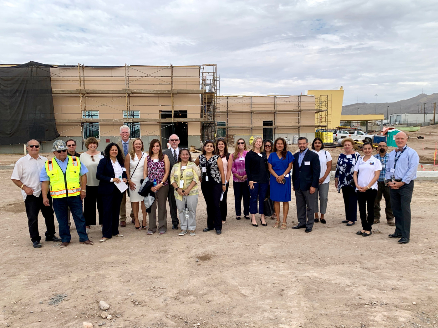 City Officials Tour VA Wellness Clinic Due to Open Early 2020