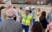 City Officials Tour VA Wellness Clinic Due to Open Early 2020