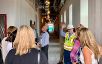 City Officials Tour VA Wellness Clinic Due to Open Early 2020